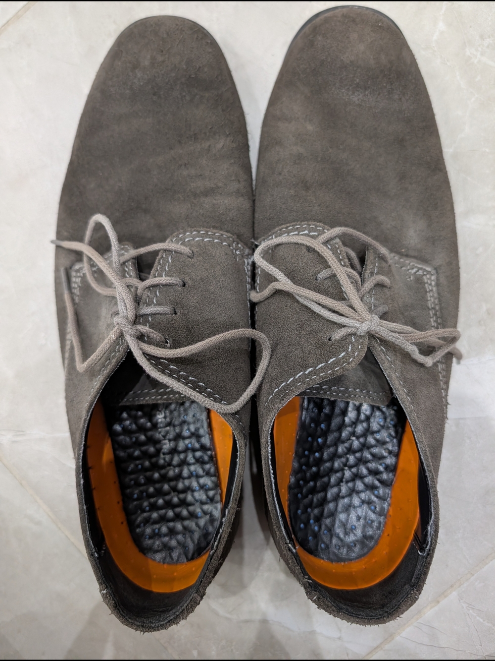 2/$35 Hush Puppies Suede Oxford Shoes – Men’s Size 10.5M – Gray
